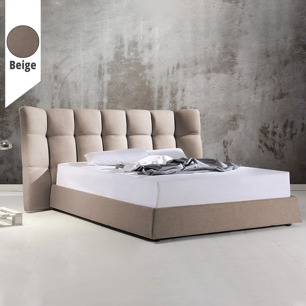 Υφασμάτινο Κρεβάτι Ύπνου Calm Beige ypnos.gr