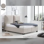 Υφασμάτινο Κρεβάτι Ύπνου Chloe Beige ypnos.gr