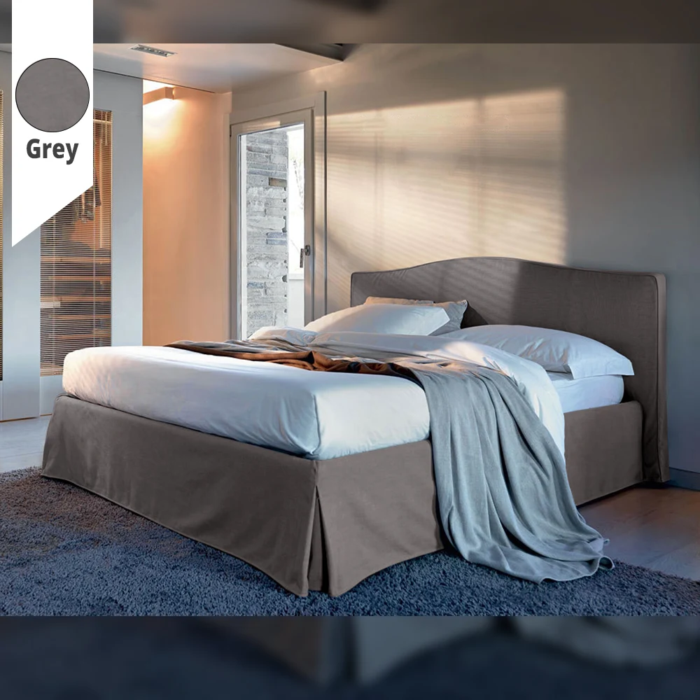 Υφασμάτινο Κρεβάτι Ύπνου Dress Grey ypnos.gr