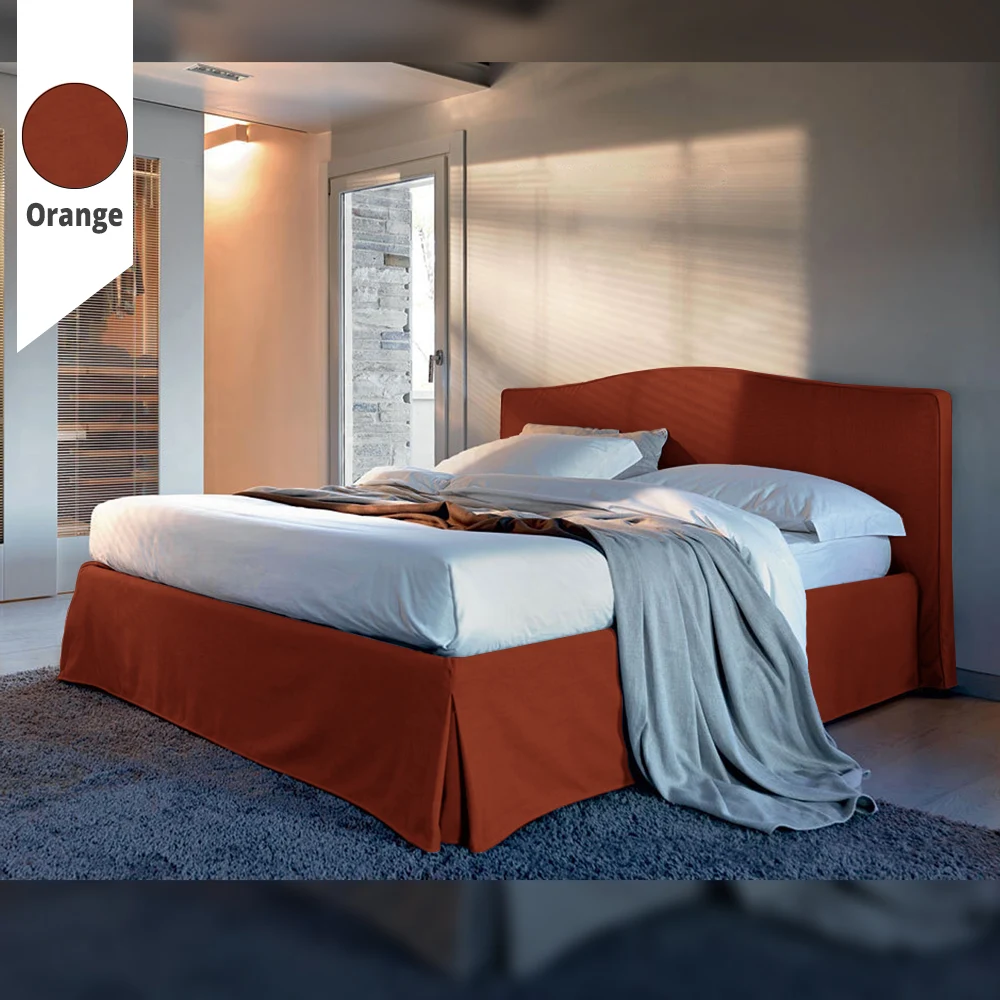 Υφασμάτινο Κρεβάτι Ύπνου Dress Orange ypnos.gr