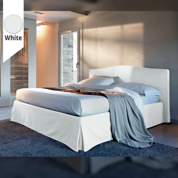 Υφασμάτινο Κρεβάτι Ύπνου Dress White ypnos.gr