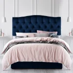 Υφασμάτινο Κρεβάτι Ύπνου Fedra Blue ypnos.gr