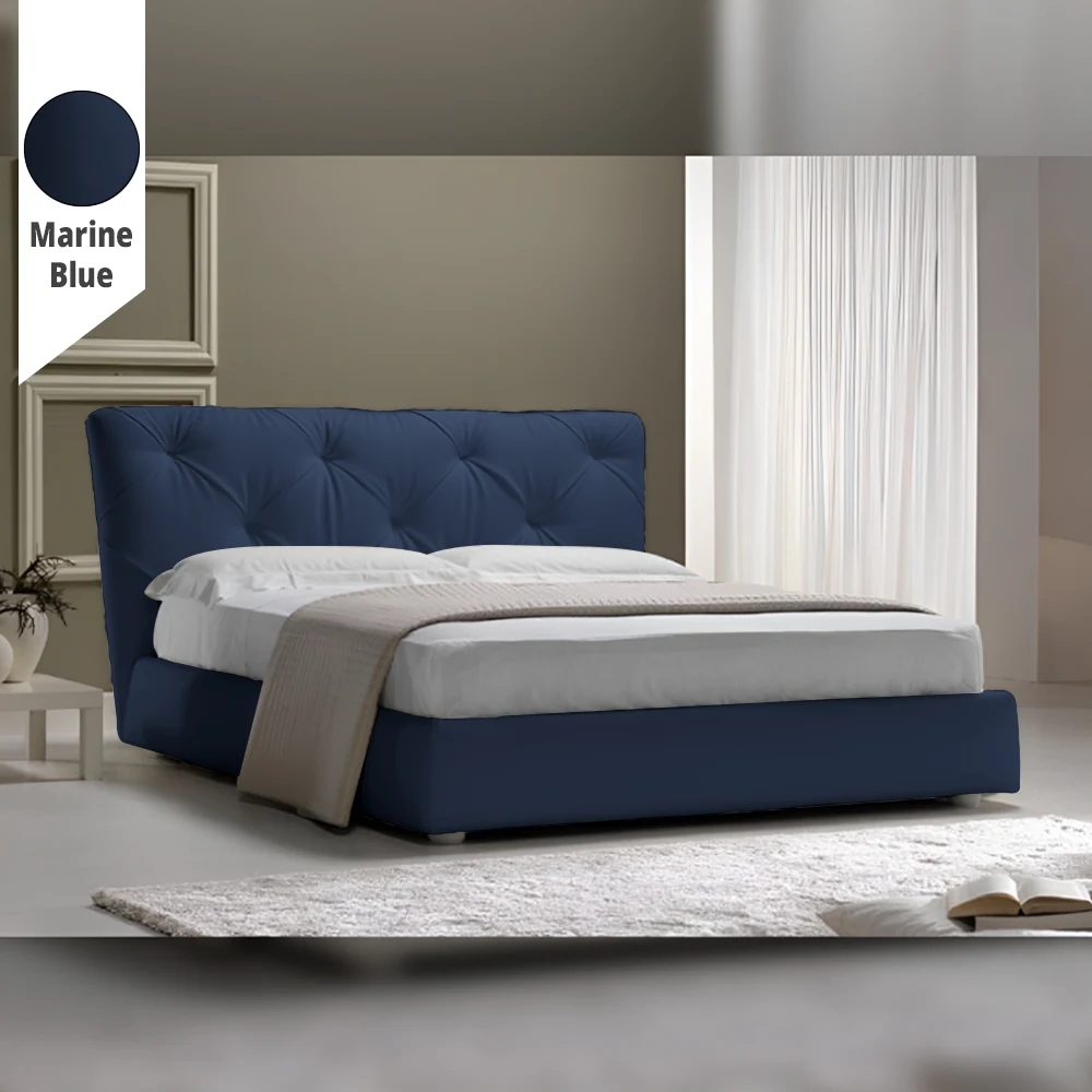 Υφασμάτινο Κρεβάτι Ύπνου Dress Marine Blue ypnos.gr