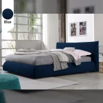 Υφασμάτινο Κρεβάτι Ύπνου Gea Blue ypnos.gr