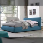 Υφασμάτινο Κρεβάτι Ύπνου Gea Sky Blue ypnos.gr MAIN