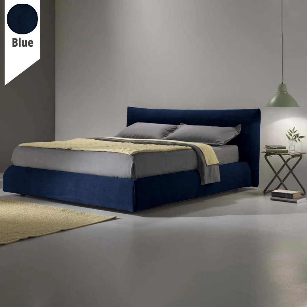 Υφασμάτινο Κρεβάτι Ύπνου Theros Blue ypnos.gr