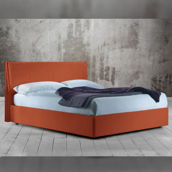 Υφασμάτινο Κρεβάτι Ύπνου Ivony Orange ypnos.gr