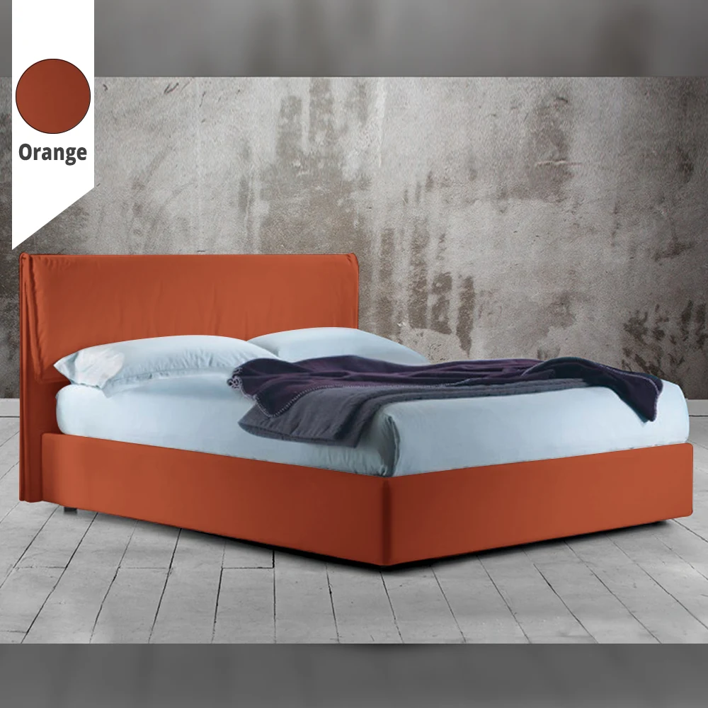 Υφασμάτινο Κρεβάτι Ύπνου Ivony Orange ypnos.gr