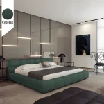 Υφασμάτινο Κρεβάτι Ύπνου Osaka Cypress ypnos.gr