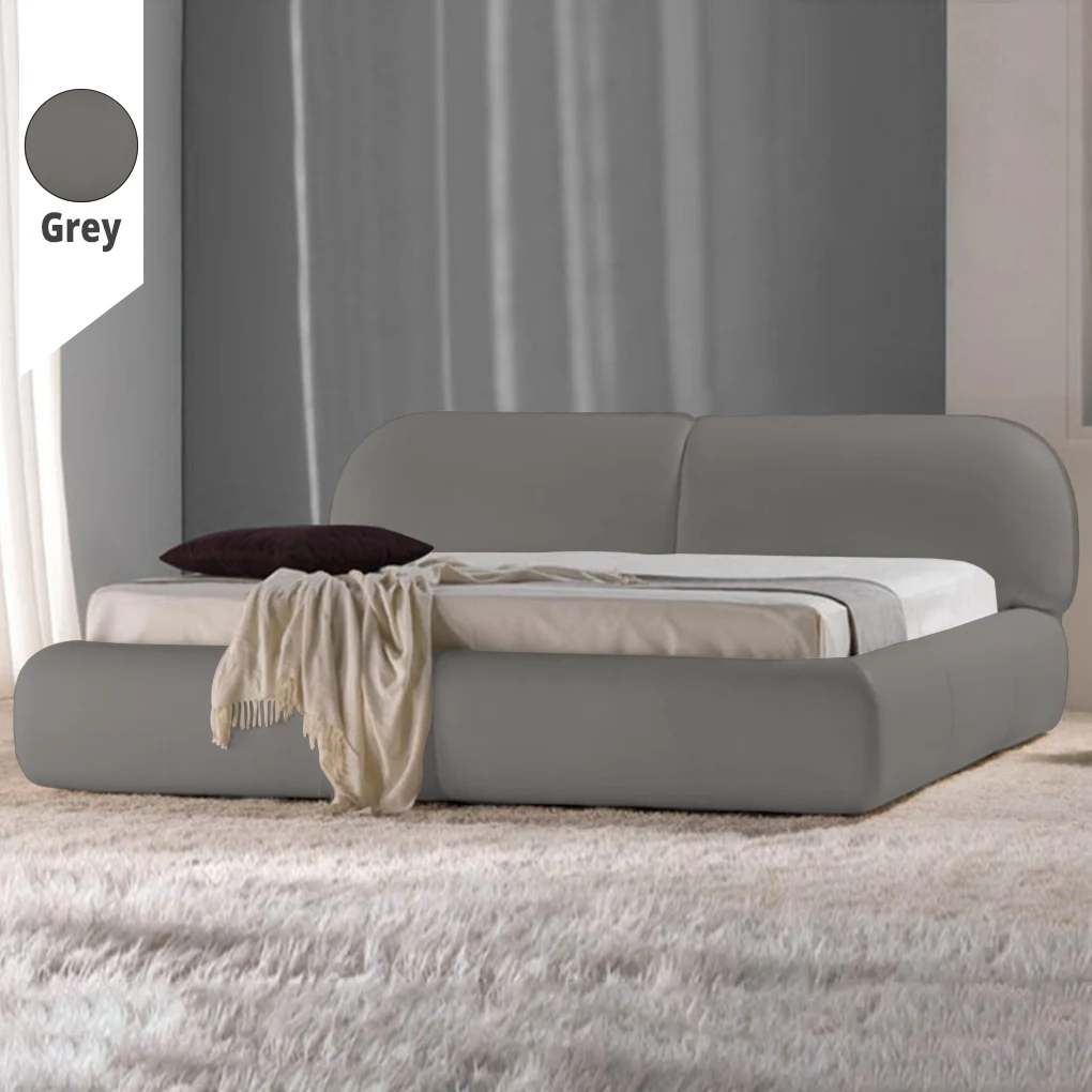 Υφασμάτινο Κρεβάτι Ύπνου Plain Grey ypnos.gr