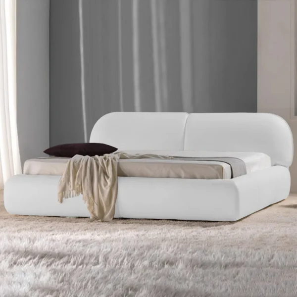 Υφασμάτινο Κρεβάτι Ύπνου Plain Off White ypnos.gr MAIN