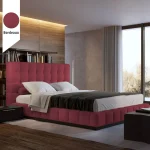 Υφασμάτινο Κρεβάτι Ύπνου Rubik Bordeaux ypnos.gr