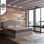 Υφασμάτινο Κρεβάτι Ύπνου Venetia GREY ypnos.gr
